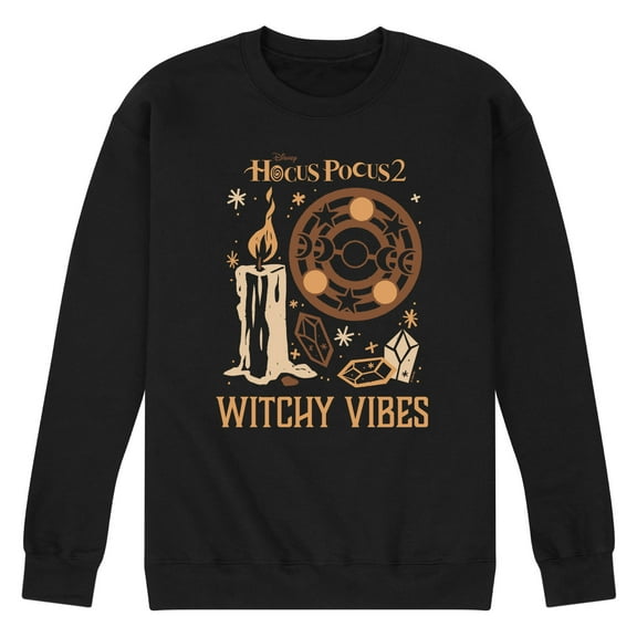 Hocus Pocus 2 - Witchy Vibes - Men's Crew Neck Fleece Pullover