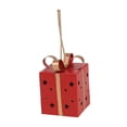 thumbnail image 3 of Adorno Navideño Con Caja De Regalo Iluminada De Hierro Para Restaurante, Guirnalda, Hotel, Color Rojo, 3 of 8