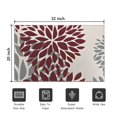 thumbnail image 5 of Bohemian Retro Floral Non-Slip Entryway Door Mat,Boho Indoor Decor Durable Low Plush Door Mat,Washable Welcome Rug for Patio Hallway Home Decor 20x32 Inches, 5 of 6