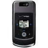 Verizon - Motorola W755 Black w/ Bundle Flip Phone with BlueTooth headset (Price with 2 Year Contract)