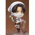 thumbnail image 4 of Attack On Titan Levi·Ackerman Clean Ver PVC Anime Cartoon Game Character Nendoroid Interchangeable Face Movable Figure, 4 of 6