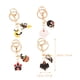 thumbnail image 5 of 4 Uds llaveros de Halloween llaveros de mochila colgantes de llave bolsa decoraciones colgantes, 5 of 6