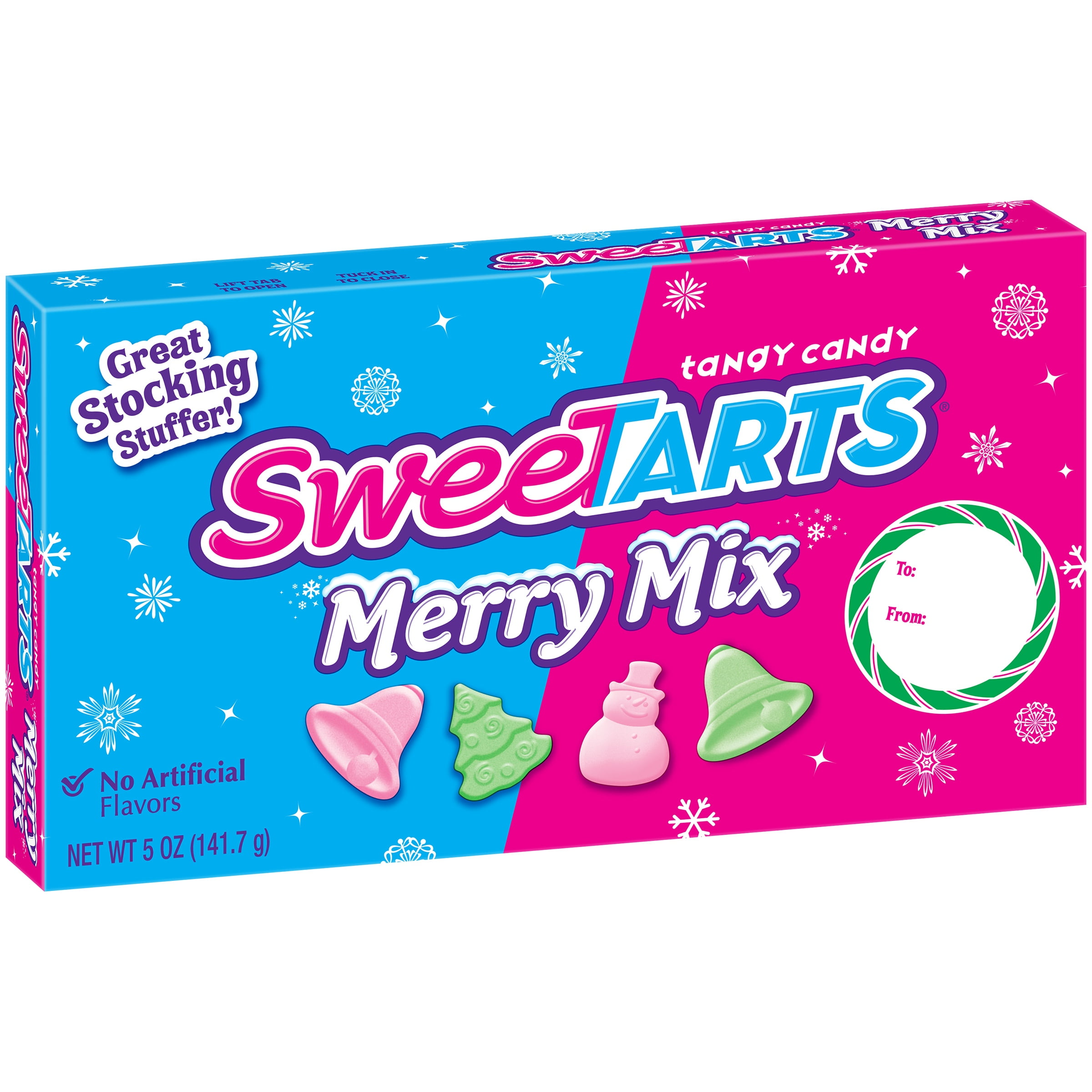 SweeTARTS Merry Mix Candy Holiday Box, 5 Oz.