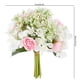thumbnail image 4 of Lanzamiento de Ramo Simulación Ramo de Boda Hermosa Flor de tenencia Nupcial Decoración de la Boda Boda Ramo romántico Novia Ramos de Novia Ramo de Dama de Honor Flores Artificiales(Rosa) EOTVIA NO, 4 of 4