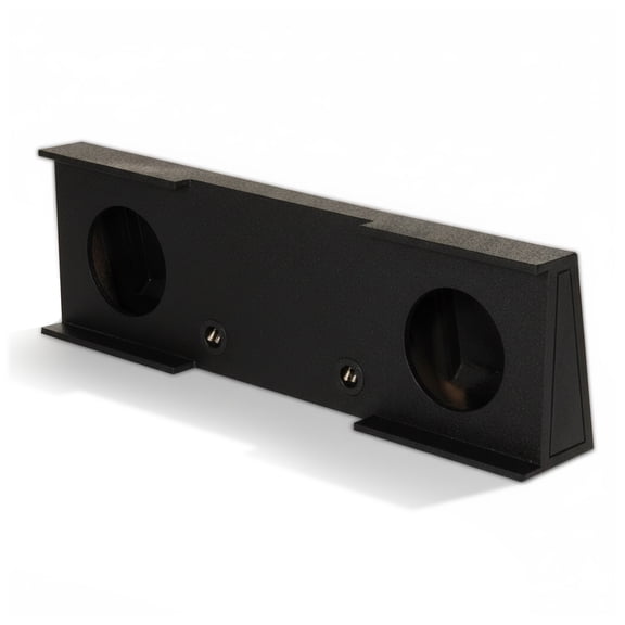 QPower Dual 10" Sub Box for Chevy Silverado Crew Cab & GMC Sierra Crew Cab 2007-2013