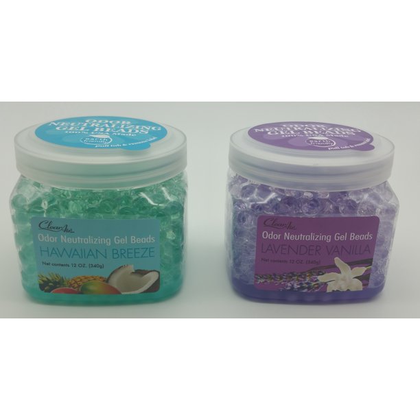 Punati ClearAir Odor Neutralizing Gel Beads Pack of 2 Lavender Vanilla