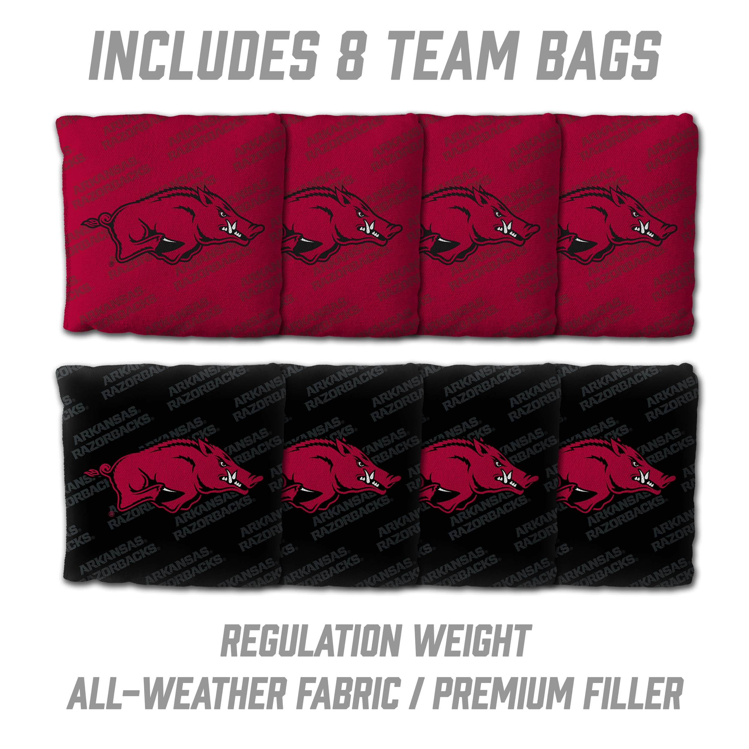 YouTheFan NCAA Arkansas Razorbacks 2' x 3' Cornhole Game