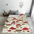 thumbnail image 5 of Sikiie Cartoon Mushrooms Ultra-Soft Micro flannel Blanket Luxury All Seasons Warm Blanket for Bedding Sofa and Travel (4 sizes)-40"x30", 5 of 7