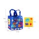thumbnail image 3 of Ofertas Exclusivas, Libro de tela con tarjetas de aprendizaje temprano para bebés, concientización sobre el alfabeto, 26 hojas, juego de bolsas de almacenamiento Akmoler, 3 of 5