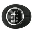 thumbnail image 3 of 6 Speed Manual Gear Shift Knob Black Pu Leather For Mercedes-Benz W203 Facelift W204 X204 W212 A207 Car Interior Parts, 3 of 9