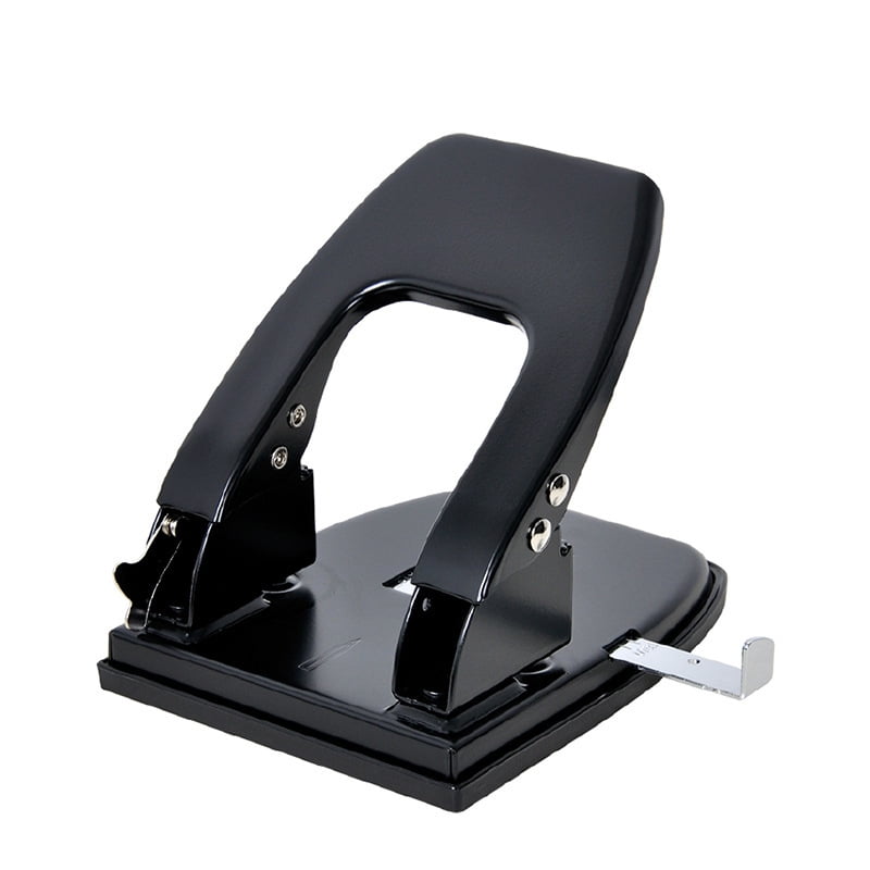 Officemate Heavy Duty 2Hole Punch, Padded Handle, Black, 30Sheet