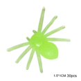 thumbnail image 2 of OUSITAID 30Pcs/Set Plastic Realistic Mini Spider Toy Halloween Party Prop Decoration Black 1.5 x 1cm, 2 of 12
