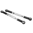 thumbnail image 4 of Steering Shaft Tie Rod, 2Pcs Steering Rear Suspension Arm Tie Rod  For JLB 1/10 Racing Big Foot Truck Black, 4 of 8