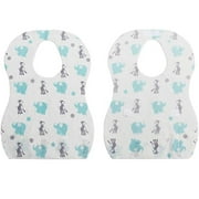 10PCS Children Disposable Bib Non Woven Fabric Waterproof And Dirty Bib disposable bib made of non-woven fabric Baby bib 10PCS