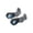 Grey, variant on 2Pcs Bike Thumb Support Bar End Grips Adjustable Ergonomic Bicycle Rest Grips Anti Slip Rubber Thumb Stabilizer For Mtb Road City Cycling(Black-9.5Cm)