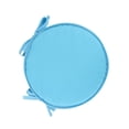 thumbnail image 3 of Cojín redondo para silla, cojín para asiento, cómodo tapete tipo puf para suelo, Muebles de Jardín simples, cojín para silla para decoración del hogar Azul 30 cm, 3 of 8