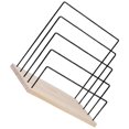 thumbnail image 3 of Jewelry Organizer Rack Earring Display Stand Colleagues 33X21X29.5CM Iron Wood Store 1Pcs, 3 of 4