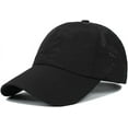 thumbnail image 2 of LAICAIW Womens Criss Cross Ponytail Hat Quick Drying Baseball Cap Sun Hats UV Protection Sport Cap, 2 of 7
