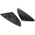 thumbnail image 3 of 2Pcs Side Car RearView Mirror Cover Caps Compatible For LEXUS ES200 ES300 ES350 2018-2023 / IS300 IS350 IS500 & F-Sport 2021-2023(Carbon Look), 3 of 5