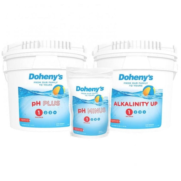 Doheny's Swimming Pool Chemical Bundles | Solutions Bundled Together to $ave You Money | DOHENY's - The Most Trusted Name in Swimming Pool Chemicals (Doheny's Chemical Bundles, pH Balancing Bundle)
