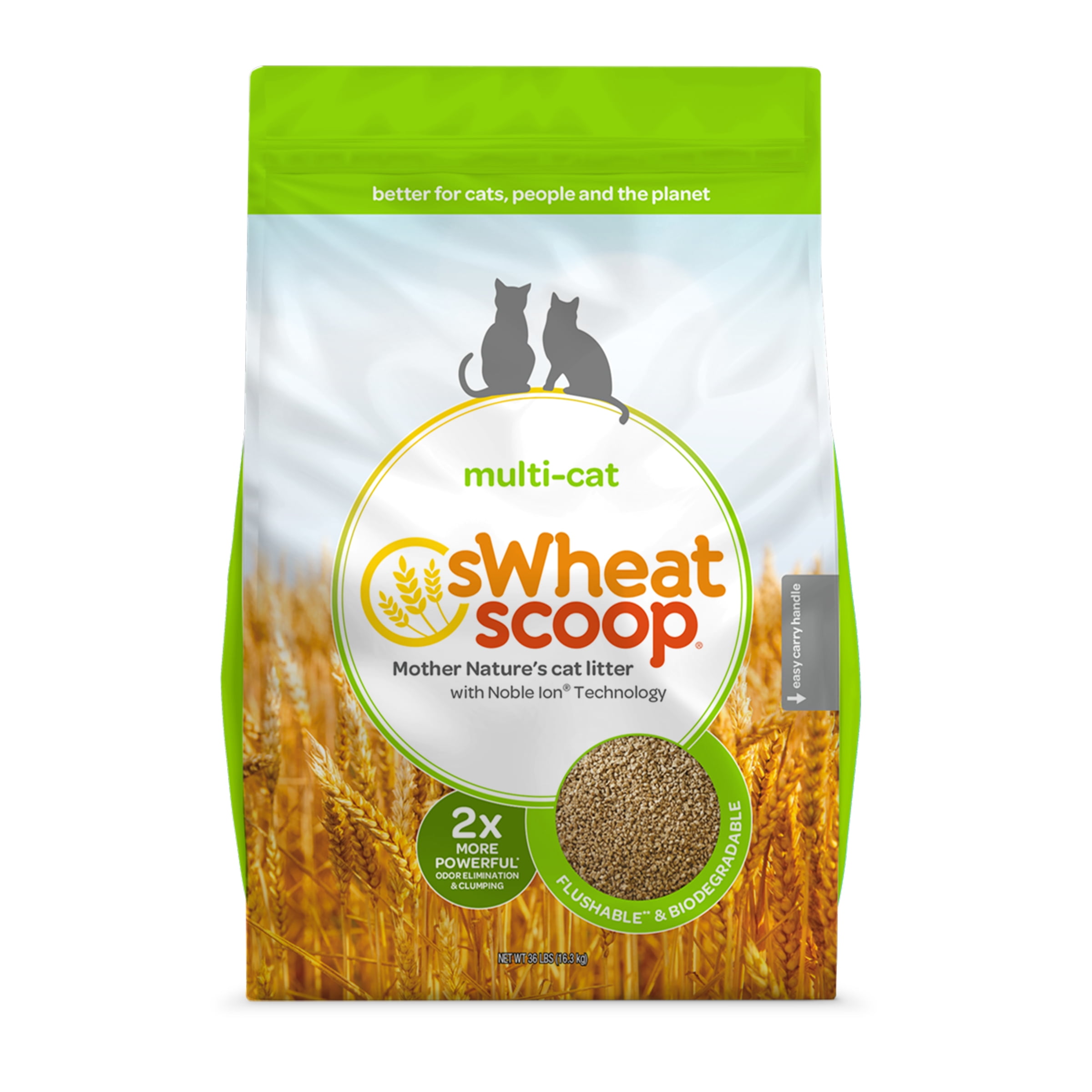 swheat-scoop-multi-cat-natural-wheat-cat-litter-36-lb-bag-walmart