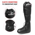 thumbnail image 3 of Kamperbox Shoes,Booties Socks Warm Winter Down Booties With Adjustable Tent Warm Soft Windproof Down Filled With Socks Warm Soft Adjustable Tent Men Down Booties Socks Slippers With Adjustable, 3 of 7