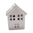 thumbnail image 3 of segolike Ceramic Light up Christmas Mini House Figurine Multipurpose Mini Building Statue 9x6.5x12cm, 3 of 9