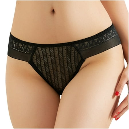 

Women Lingerie Lingerie For Women Women Sexy Lingerie Thongs Panties Ladies Hollow Out Underwear Black
