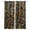 Brown, variant on Boho Floral Kitchen Curtains Vintage Botanical Paisley Flower Cafe Short Curtains for Bathroom Blackout Window Curtain Grommet Small Window Treatment Tier Drapes for Bedroom Living Room 27.5"x39"x2