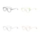 thumbnail image 3 of Sonducket Gafas de sol de moda, gafas de sol, lentes transparentes ligeras, gafas de cristal liso, montura de gafas para hombre, gafas Lentes Plata, 3 of 6