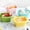 multicolor, variant on WSBDENLK Silicone Collapsible Food Storage Containers with Lids, 4 Count