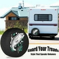 thumbnail image 2 of Spare Tire Cover Fish Weatherproof Dust-Proof Universal Fit for Trailer RV SUV Truck Camper Travel Boat Trailer, 2 of 10