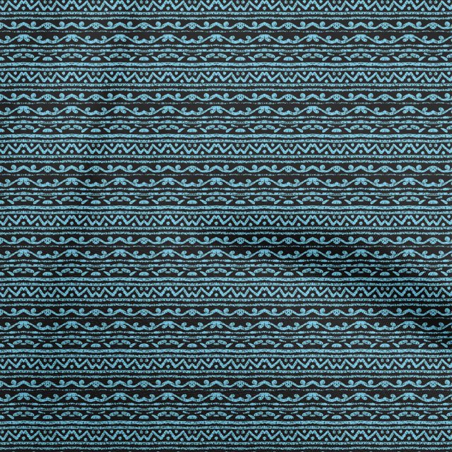oneOone Rayon Turquoise Blue Fabric Aian Batik Craft Projects Decor Fabric Printed By The Yard 56 Inch Wide
