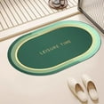 thumbnail image 5 of Lilixerw 15.7 x 23.6 Inch Diatomaceous Bath Rug,Rubber Bath Mats,Super Absorbent Quick Dry Washable Bathroom Floor Mats for Bathtub Shower Room, 5 of 6