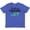 Retro Heather Royal, variant on Inktastic I'd Rather Be Gardening Blue Flowers Youth T-Shirt