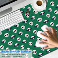 thumbnail image 2 of Long Mouse Pads for Desk,Green Skull Bat Pattern Desk Mats on Top Of Desks, Desk Mouse Pad Extra Large with 3mm Non-Slip Base and Stitched Edge for Gaming,Office,Work,Home 47.3"x23.6", 2 of 6