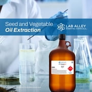 Lab Alley n-Hexane Chemical Solvent, 95% High Purity Grade, 4 Liters