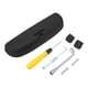 thumbnail image 1 of Estuche para gafas de sol de automóvil Unique Bargains para Volvo XC90 2016-2024, soporte para gafas de sol, caja de almacenamiento, tela de ABS, negro, 1 juego, 1 of 1