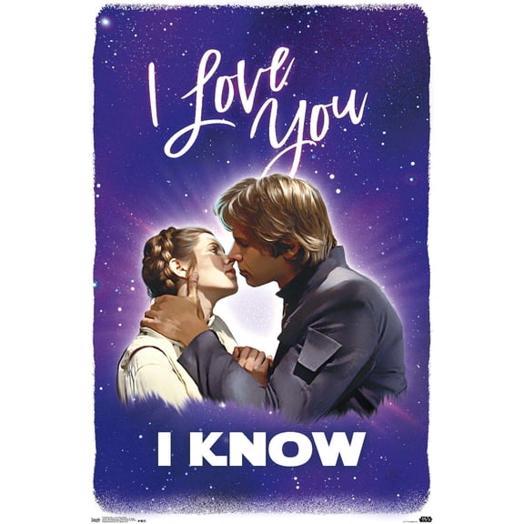 Star Wars: Saga - I Love You I Know Wall Poster, 22.375" x 34"