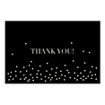 thumbnail image 4 of Lady Jayne Flat-Panel Thank You Note Cards With Envelopes, 5-1/2" x 3-1/2", Turquoise/Black, Pack Of 50 Cards, 4 of 5