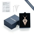 thumbnail image 7 of Constantlife Arrowhead Necklace for Men Cremation Jewelry for Ashes Urn Necklace for Ashes Of Loved One Ash Holder Necklace, 7 of 7