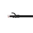 thumbnail image 2 of Monoprice Cat6 Ethernet Patch Cable - 0.5 Feet - Black | Network Internet Cord - RJ45, Stranded, 550Mhz, UTP, Pure Bare Copper Wire, 24AWG - Flexboot Series, 2 of 6