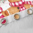 thumbnail image 4 of Castle Fairy Gingerbread Man Girl Black Out Curtains,Merry Christmas Curtains Pack of 2 (42x63 Each),Festival Xmas Bedroom Curtains,Super Cozy Room Decor, 4 of 6