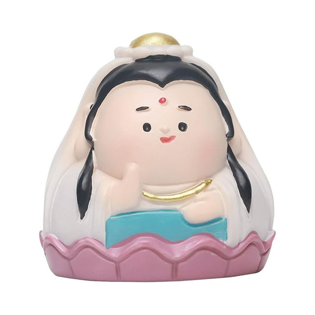 Figura de la , decoración del salpicadero del coche, escultura de resina de dibujos animados, adorno de escritorio para gabinete, mesa, , Estilo b Macarena Estatuilla de escritorio