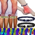 thumbnail image 3 of Naierhg Yoga Bracelet Adjustable 8mm Beads Natural Matte Black Volcanic Stone Bracelet Women Men Jewelry, 3 of 8