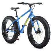 Mongoose Dolomite Adult Fat Tire Mountain Bike, 26-Inch Wheels, Light Blue
