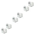 thumbnail image 1 of maskred 1/2/3/5 1 Pair Pot Lid Holders Wall-Mounted Pan Cover Racks Plastic Kitchen Spoon White 3PCS, 1 of 6