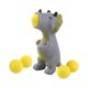 thumbnail image 5 of Popper Balls Toys Press Toy Ejercicio Interactivo Lanzamiento Bola Béisbol Deportes Juego al aire libre para regalos de vacaciones Niños Favores de gris, 5 of 8