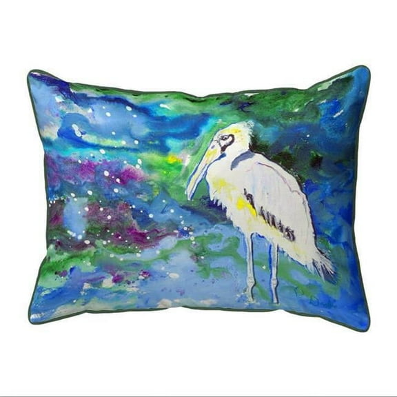 16 x 20 in. Fall Wood Stork Large Indoor & Outdoor Pillow