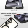 thumbnail image 3 of [PST] Samsung Galaxy S25 Ultra Case, Transparent Hard PC Hybrid Back Cover with Magnetic MagSafe Compatible, 3 of 4